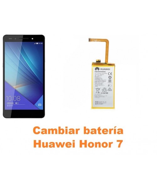 Cambiar batería Huawei Honor 7