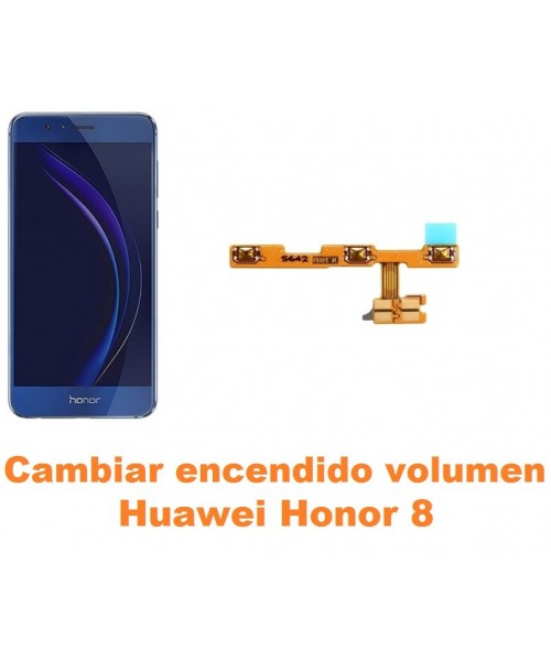Cambiar encendido y volumen Huawei Honor 8