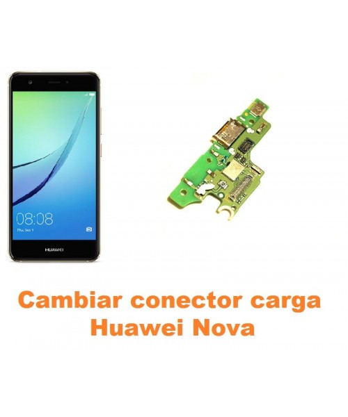 Cambiar conector carga Huawei Nova
