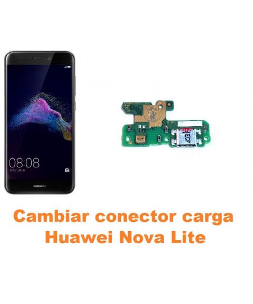 Cambiar conector carga Huawei Nova Lite