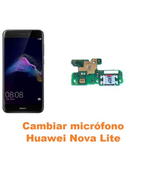 Cambiar micrófono Huawei Nova Lite