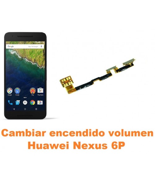 Cambiar encendido y volumen Huawei Nexus 6P
