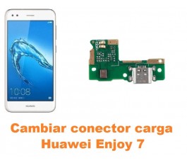 Cambiar conector carga Huawei Enjoy 7