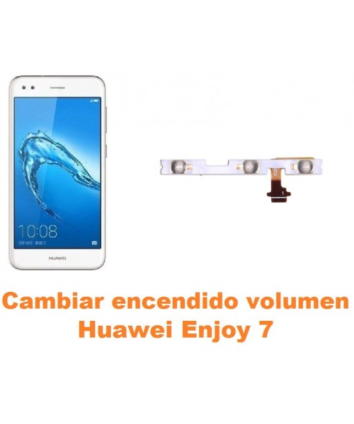 Cambiar encendido y volumen Huawei Enjoy 7