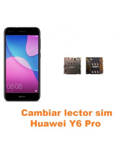 Cambiar lector sim Huawei Y6 Pro