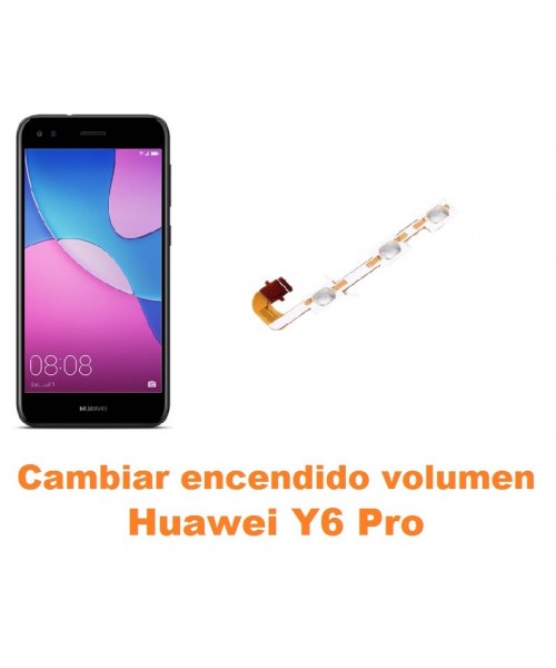 Cambiar encendido y volumen Huawei Y6 Pro