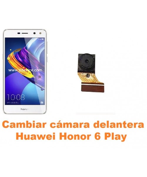 Cambiar cámara delantera Huawei Honor 6 Play