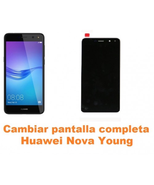 Cambiar pantalla completa Huawei Nova Young