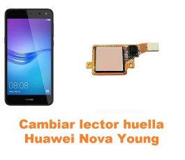 Cambiar lector huella Huawei Nova Young