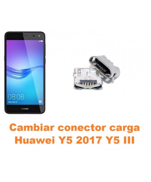Cambiar conector carga Huawei Y5 2017 Y5 III