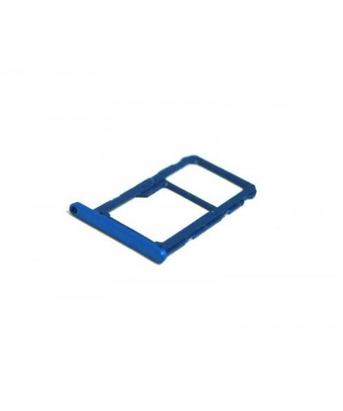 Porta tarjeta dual sim para Huawei P20 Lite azul