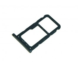 Porta tarjeta dual sim para Huawei P20 Lite negro