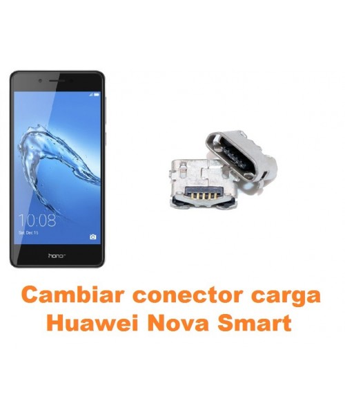 Cambiar conector carga Huawei Nova Smart