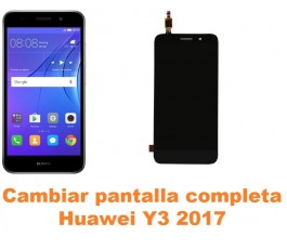 Cambiar pantalla completa Huawei Y3 2017