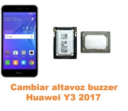 Cambiar altavoz buzzer Huawei Y3 2017