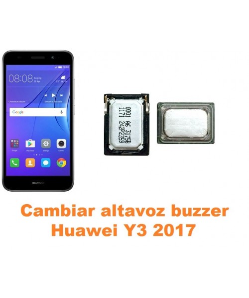 Cambiar altavoz buzzer Huawei Y3 2017