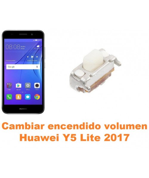 Cambiar encendido y volumen Huawei Y5 Lite 2017