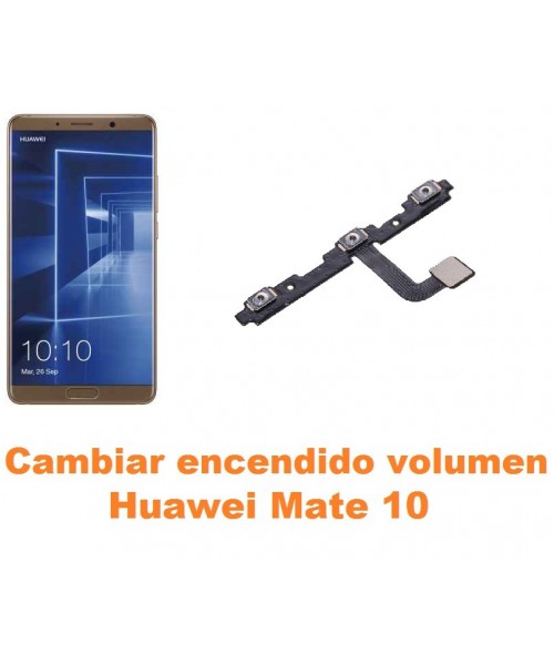 Cambiar encendido y volumen Huawei Mate 10