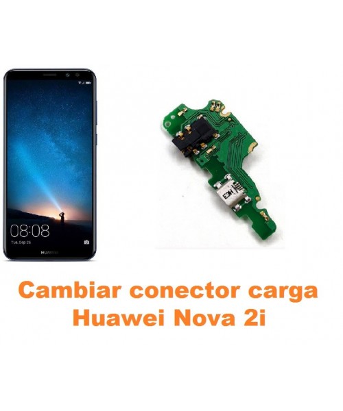 Cambiar conector carga Huawei Nova 2i