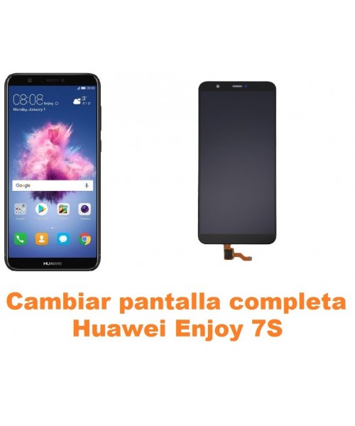 Cambiar pantalla completa Huawei Enjoy 7S