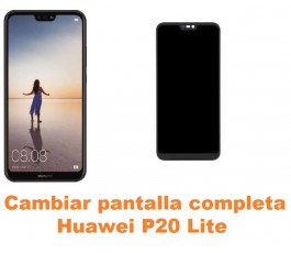 Cambiar pantalla completa Huawei P20 Lite