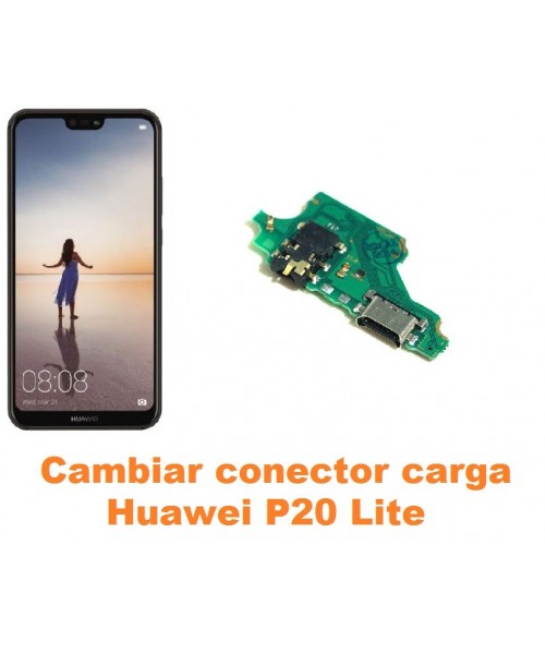 Cambiar conector carga Huawei P20 Lite