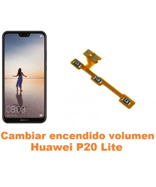 Cambiar encendido y volumen Huawei P20 Lite
