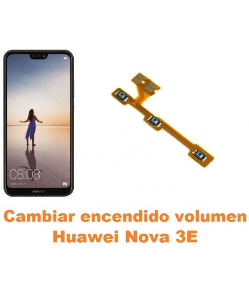 Cambiar encendido y volumen Huawei Nova 3E