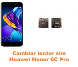 Cambiar lector sim Huawei Honor 6C Pro