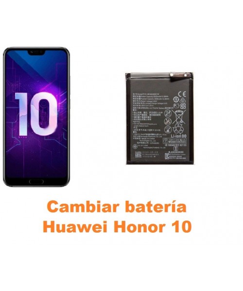 Cambiar batería Huawei Honor 10