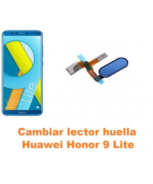 Cambiar lector huella Huawei Honor 9 Lite