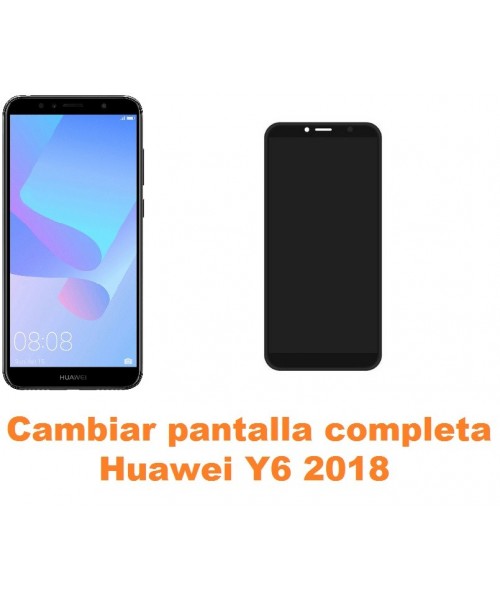 Cambiar pantalla completa Huawei Y6 2018