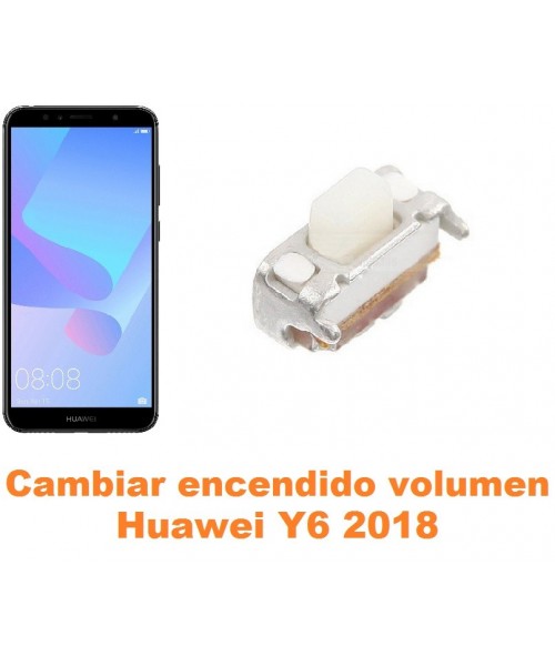 Cambiar encendido y volumen Huawei Y6 2018