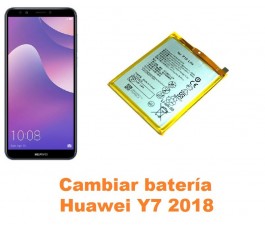 Cambiar batería Huawei Y7 2018