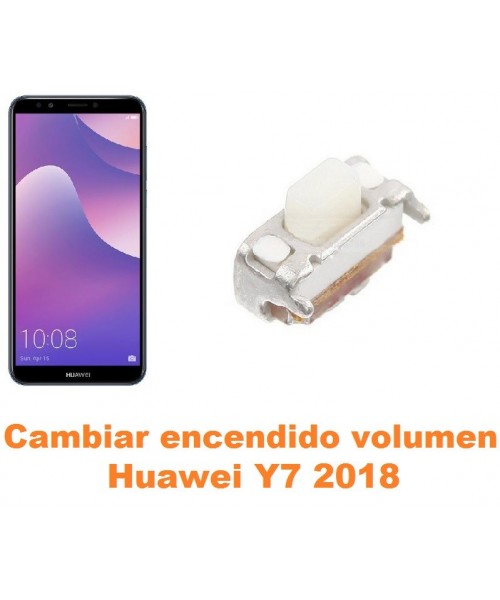 Cambiar encendido y volumen Huawei Y7 2018