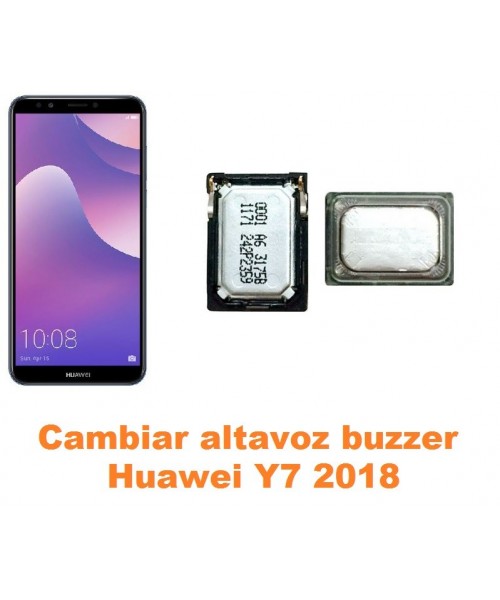 Cambiar altavoz buzzer Huawei Y7 2018