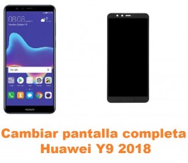 Cambiar pantalla completa Huawei Y9 2018