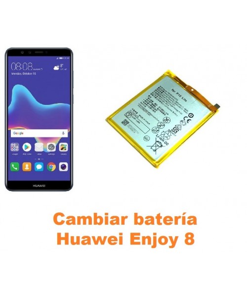 Cambiar batería Huawei Enjoy 8