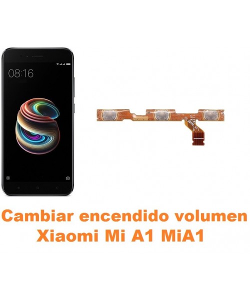Cambiar encendido y volumen Xiaomi Mi A1 MiA1
