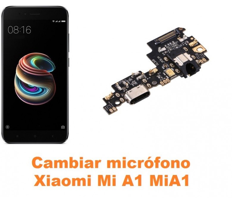 Cambiar Micrófono Xiaomi A1 Mia1 Reparación de Móvil