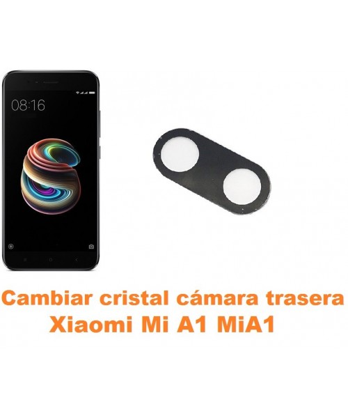 Cambiar cristal cámara trasera Xiaomi Mi A1 MiA1