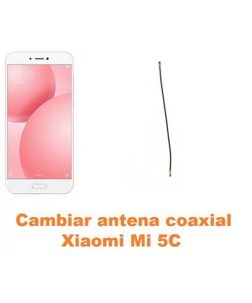 Cambiar antena coaxial Xiaomi Mi 5C Mi5C