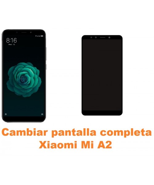 Cambiar pantalla completa Xiaomi Mi A2 MiA2