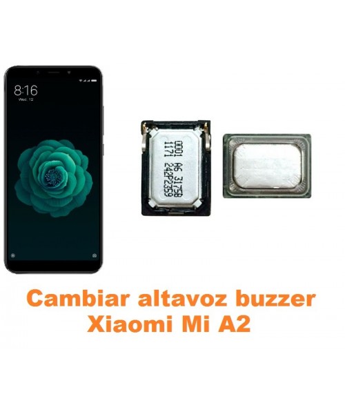 Cambiar altavoz buzzer Xiaomi Mi A2 MiA2