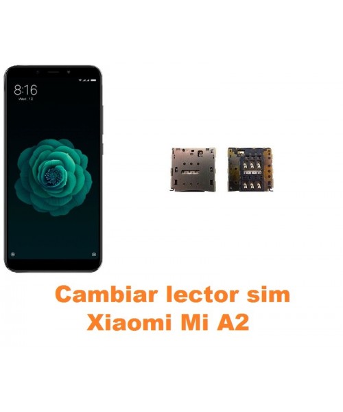 Cambiar lector sim Xiaomi Mi A2 MiA2