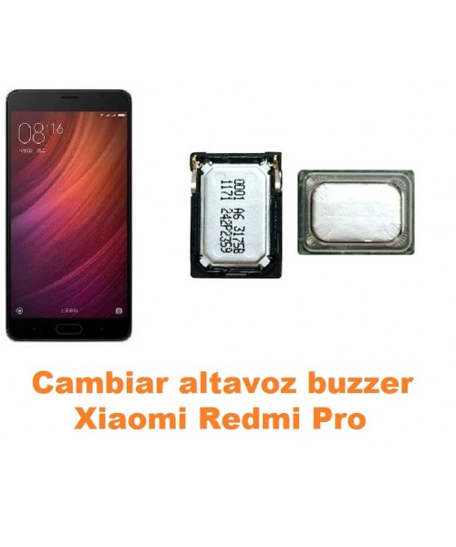 Cambiar altavoz buzzer Xiaomi Redmi Pro