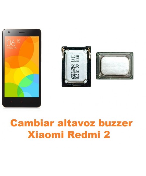 Cambiar altavoz buzzer Xiaomi Redmi 2