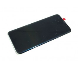 Pantalla completa táctil lcd y marco para Samsung Galaxy S8 Plus G955 plata original reparada