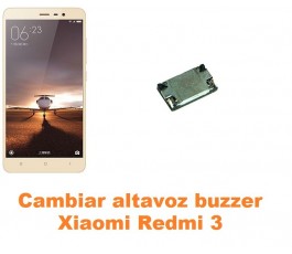 Cambiar altavoz buzzer Xiaomi Redmi 3