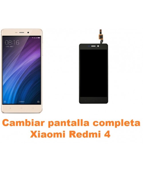 Cambiar pantalla completa Xiaomi Redmi 4